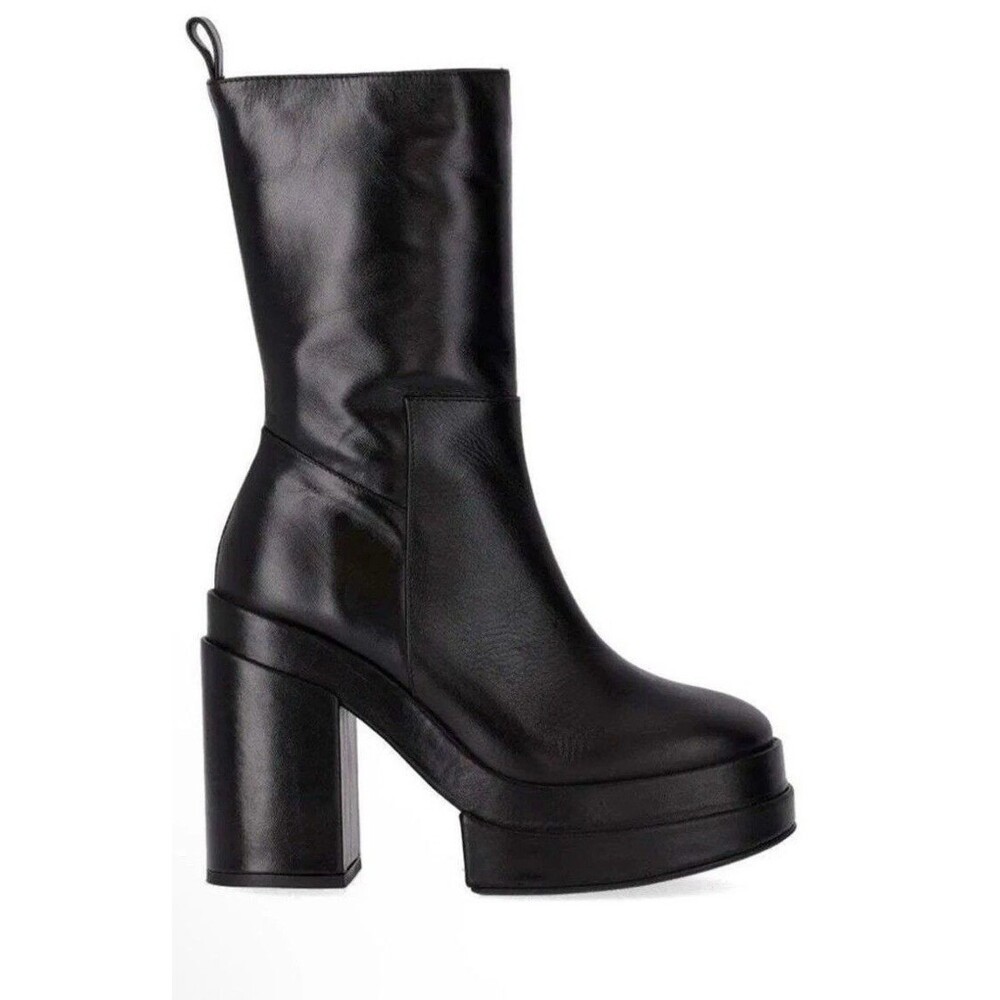 PALOMA BARCELO’ Eros Heeled Ankle Platform Boot Genuine Leather SZ: 40 US 9 $525